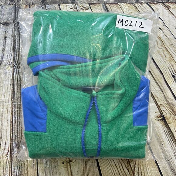 Vineyard Vines Jacket Men’s Large Green/Blue Fleece 1/4 Zip‎ Pullover Casual - Picture 9 of 9